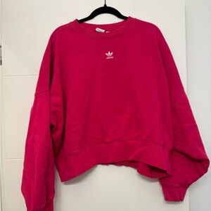 XL Hot Pink Adidas Sweatshirt